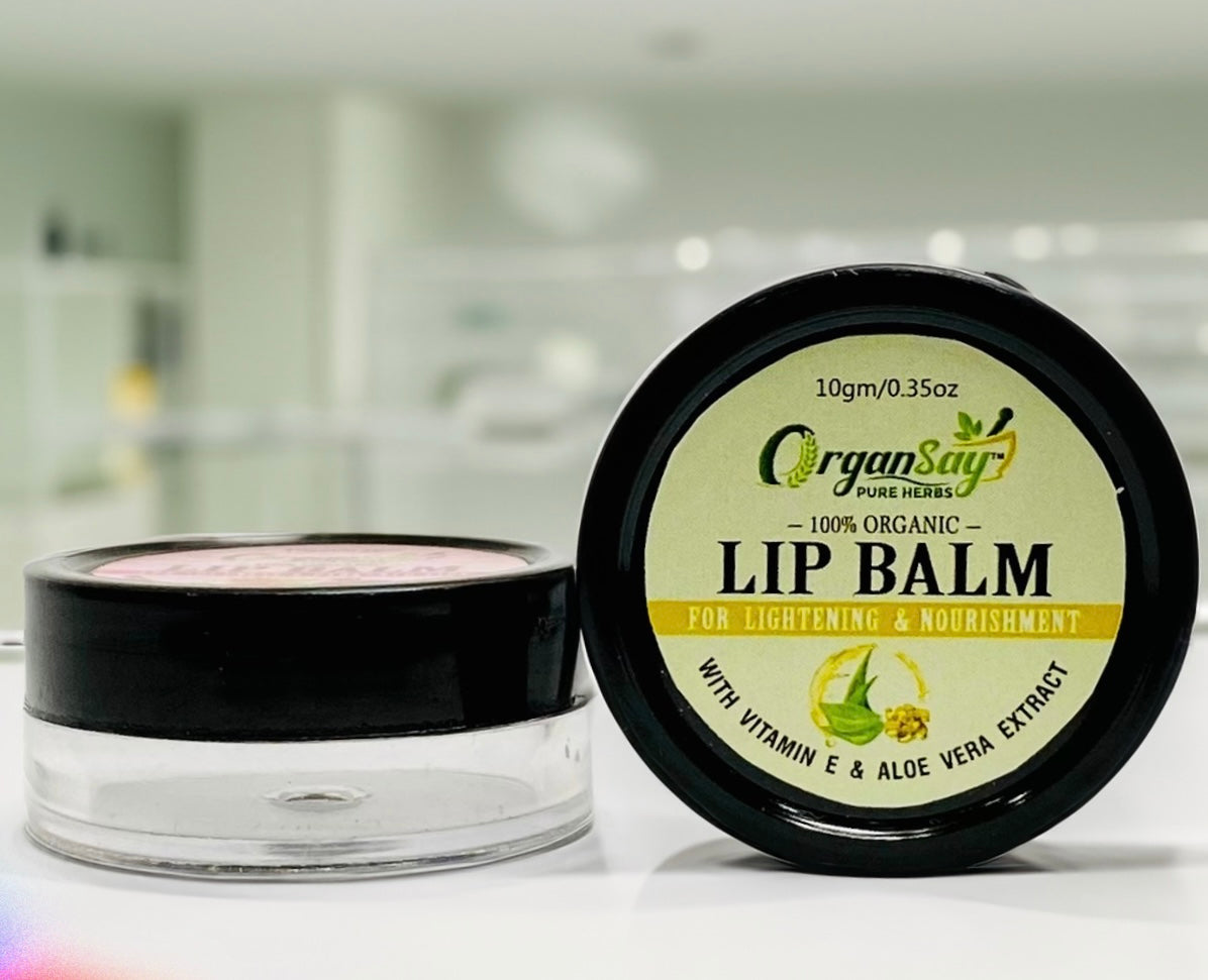 Lip Balm – Vitamin E & Aloe Vera Extract