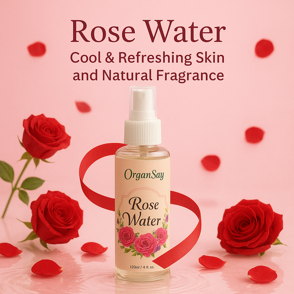 Rose Water – Pure, Refreshing & Natural!