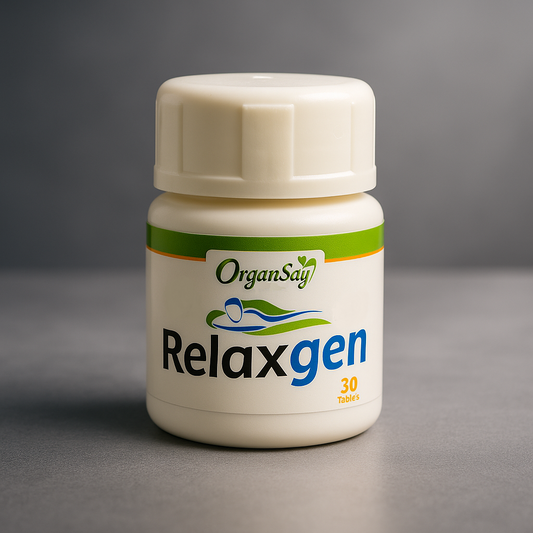 Relaxgen – Natural Stress Relief & Muscle pain (Tablets-30)