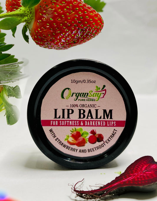 Lip Balm – Strawberry & Beetroot Extract
